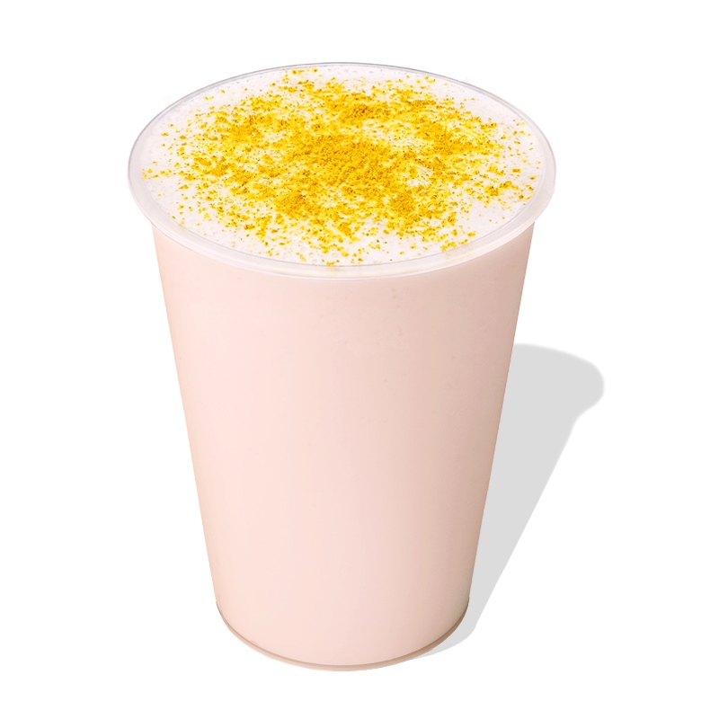 Персиковый молочный коктейль - Нежный молочный коктейль со вкусом персика