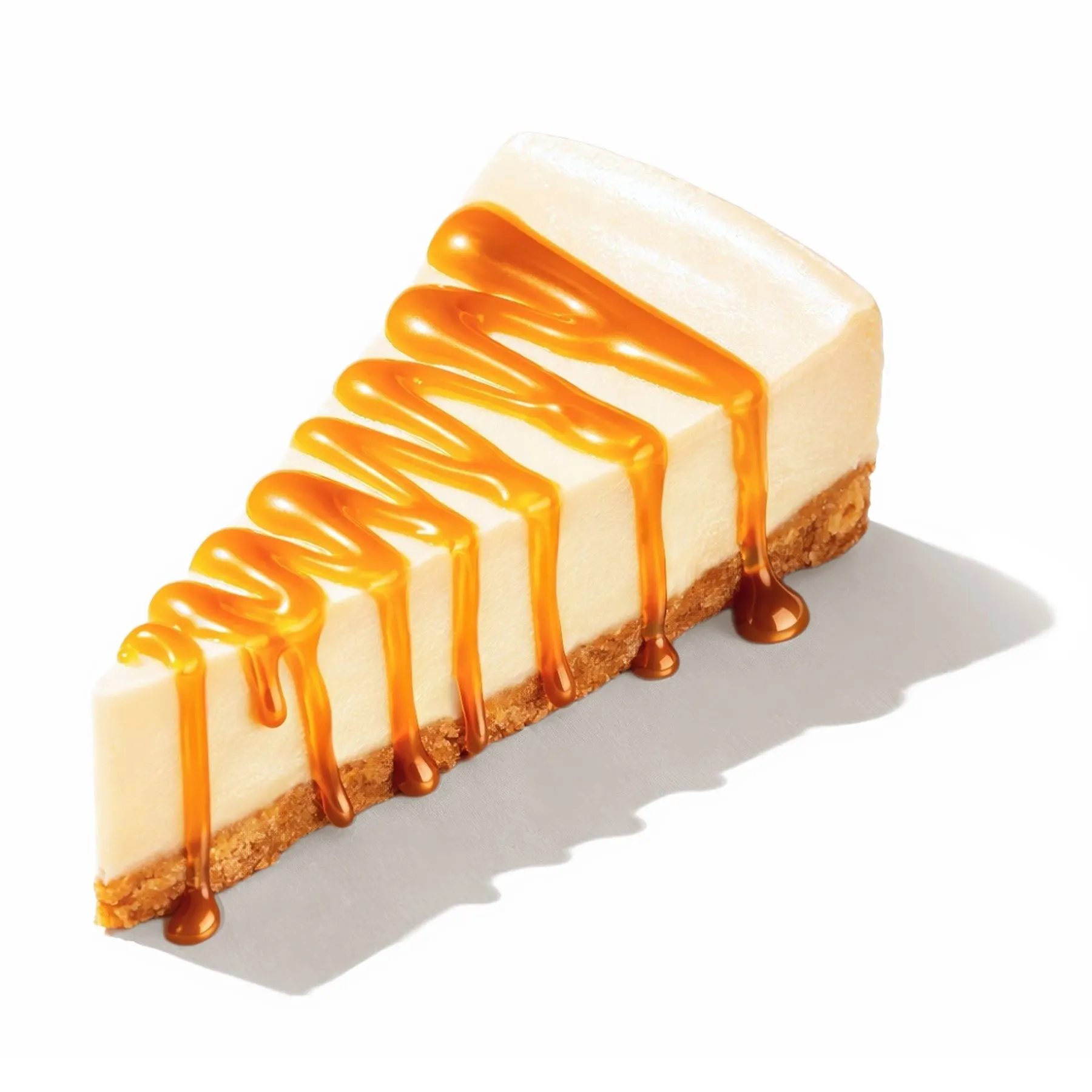 Чизкейк с солёной карамелью - Классический чизкейк с топпингом Солёная карамель