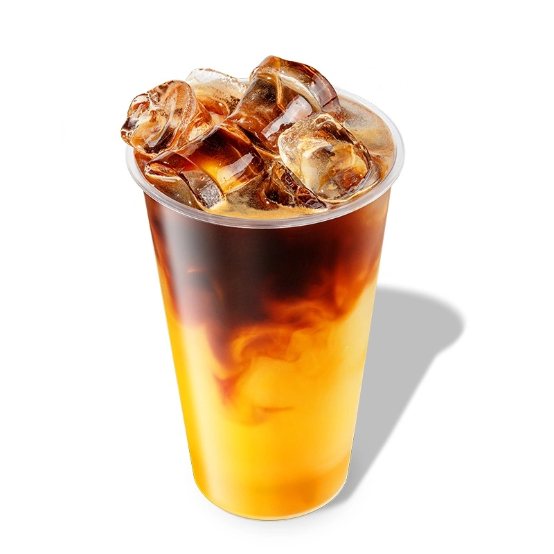 Бамбл Кофе 0,65 - Кофе с апельсиновым соком, сиропом маракуйя и льдом