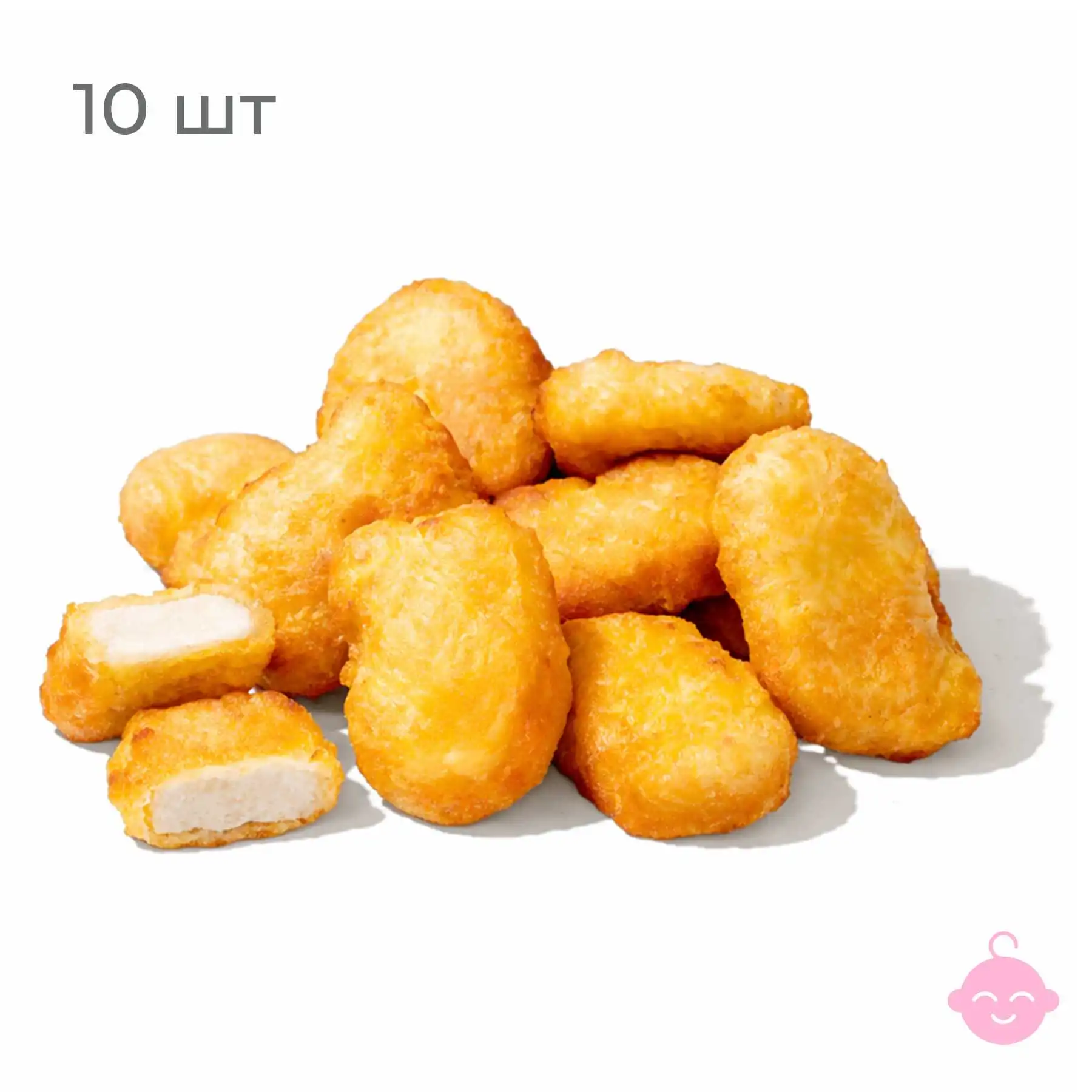 Наггетсы - Сочное куриное мясо в хрустящей панировке со специями