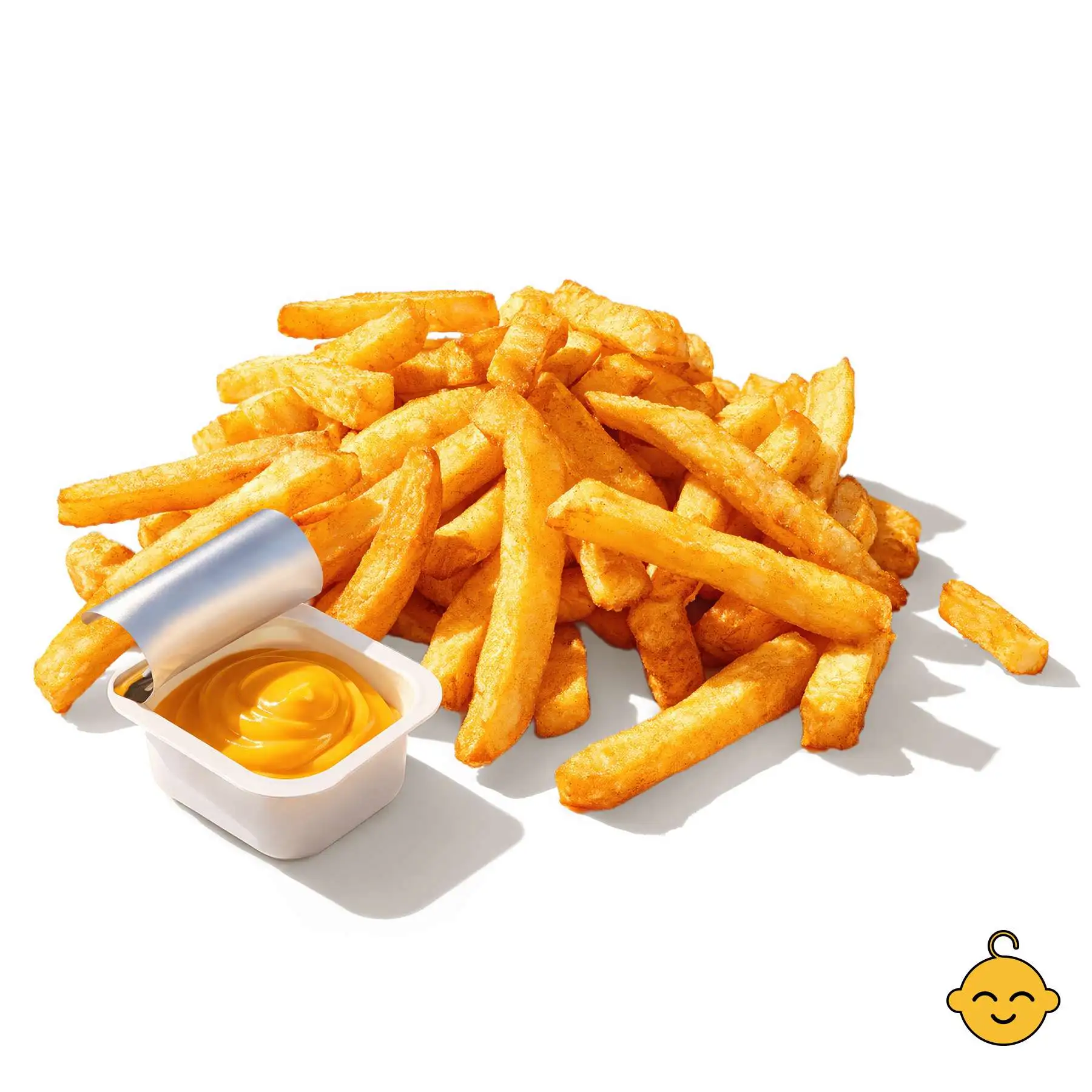 Картофель из печи с соусом - Ароматный картофель из печи. В комплекте сырный соус