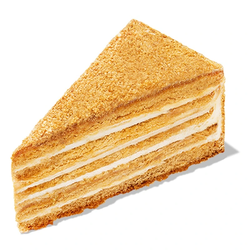 Медовик - Классический десерт. Мягкие коржи с прослойкой из сливочно-сметанного крема, нотками мёда, насыщенным и умеренно сладким вкусом и нежной текстурой не оставят равнодушным даже искушенного сладкоежку.