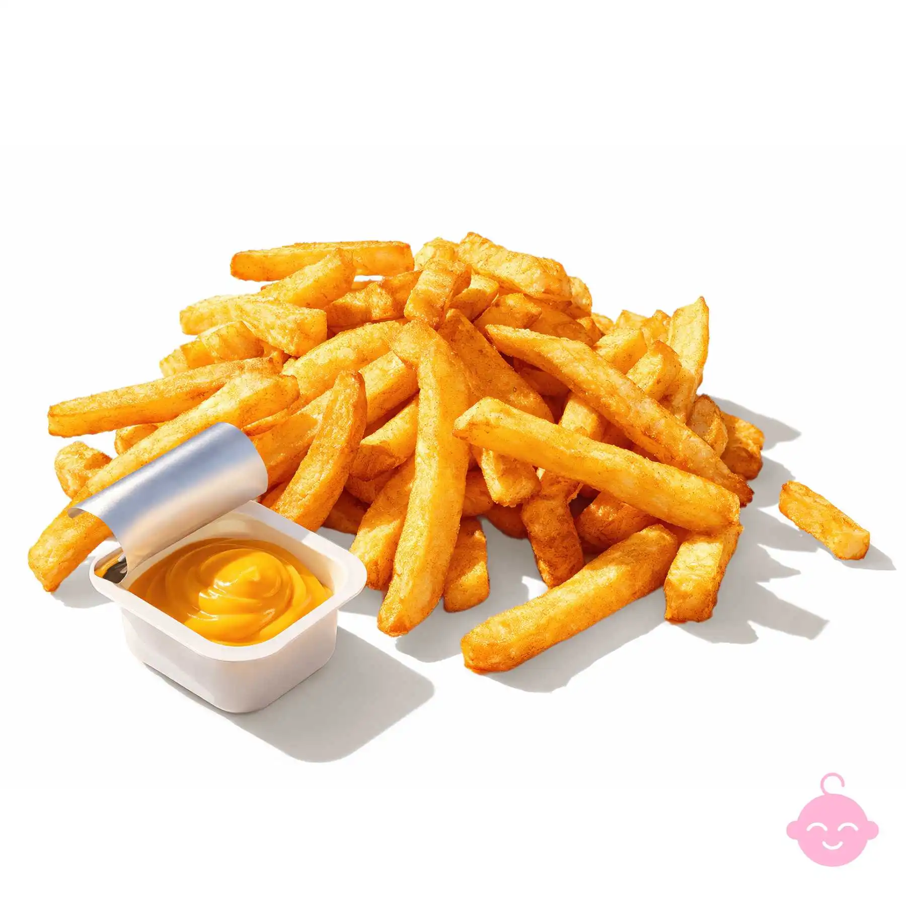 Картофель из печи с соусом - Ароматный картофель из печи. В комплекте сырный соус