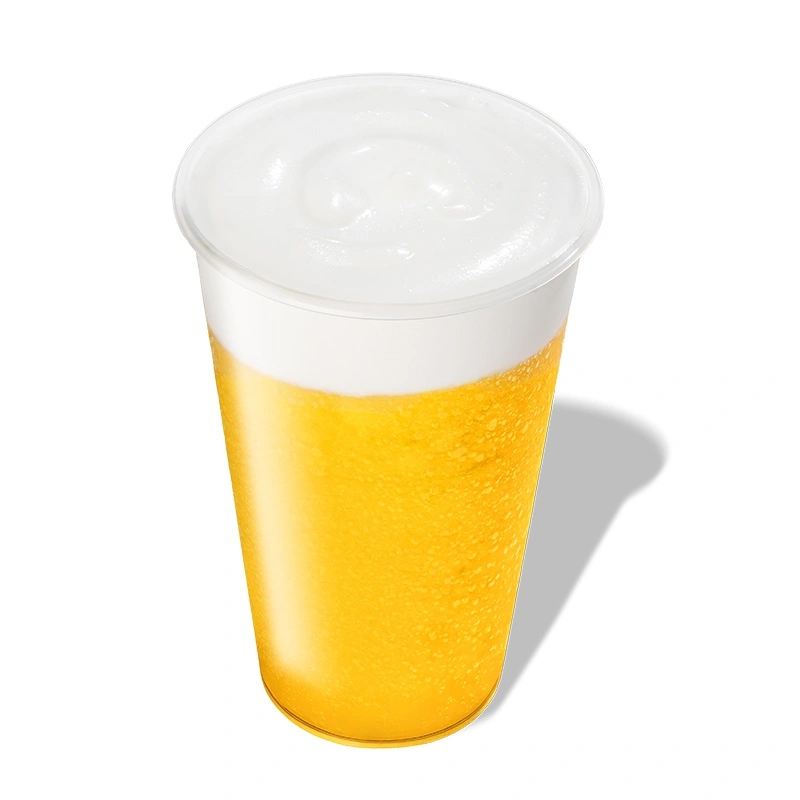 Слеш маракуйя с сырной пенкой - Освежающий густой напиток со льдом, сиропами маракуйя, красный апельсин, соком лимона и нежной сырной пенкой