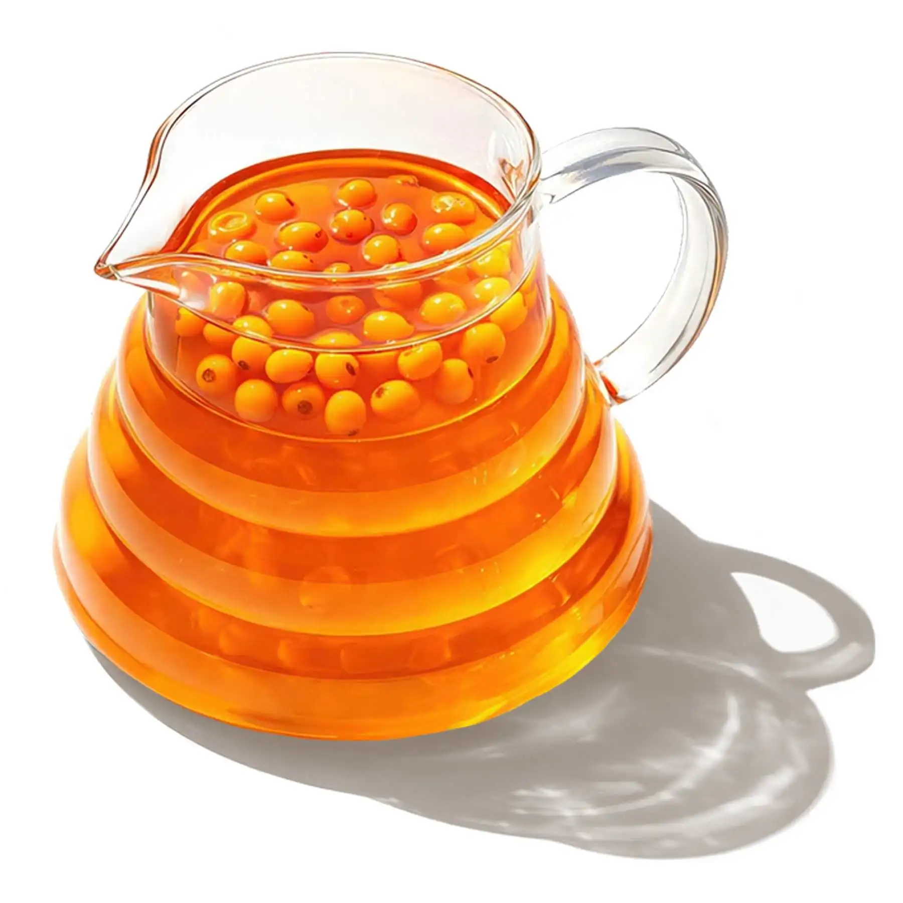 Авторский чай Облепиха-Маракуйя - Бодрящий облепиховый чай, с оттенками маракуйя и цитруса, богатый витамином С