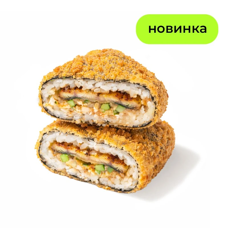 Онигири темпура с угрем - 