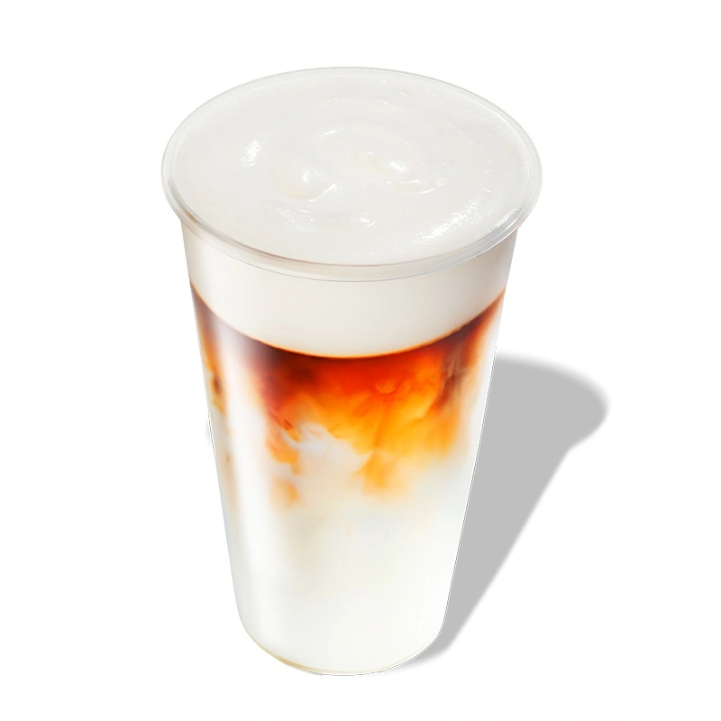 Айс Латте с сырной пенкой - Холодный латте с сырной пенкой из мягкого сыра